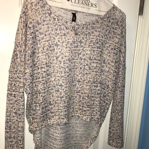 long sleeve somewhat see through shirt